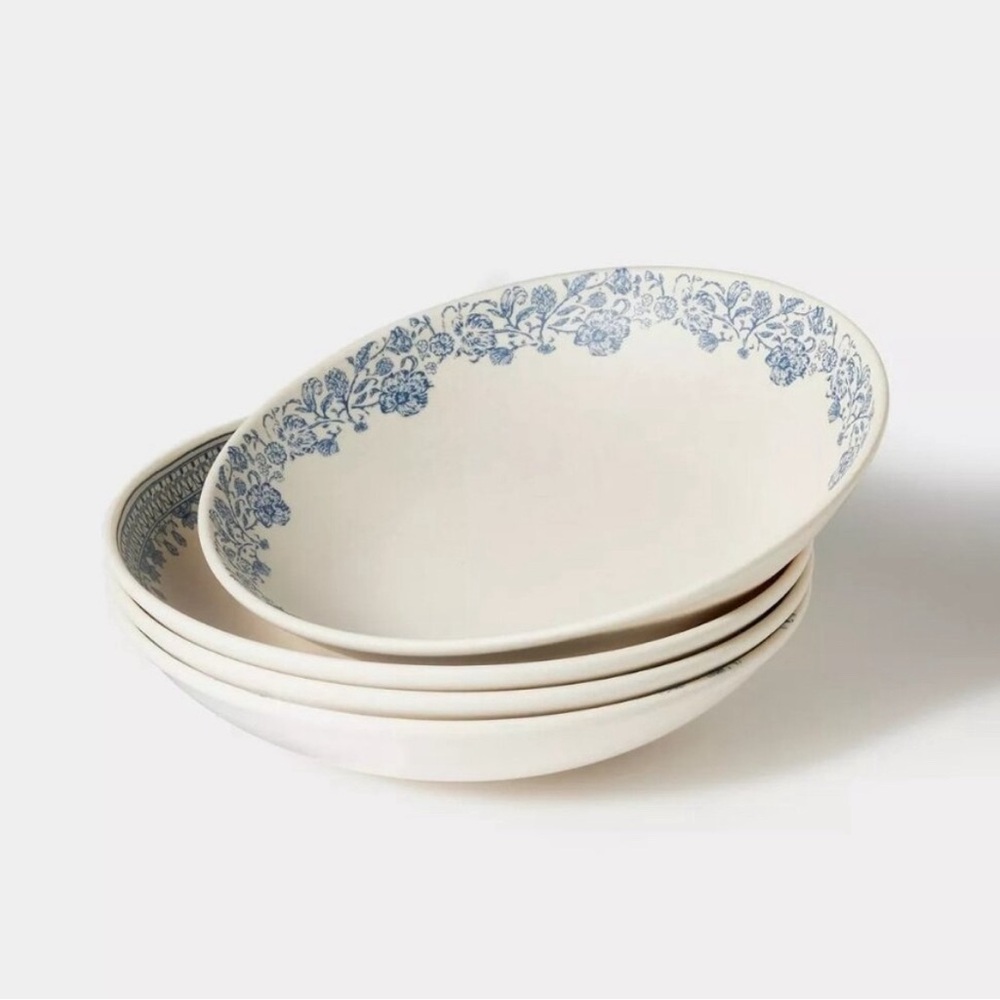Studio McGee Melamine Pasta Salad Bowls